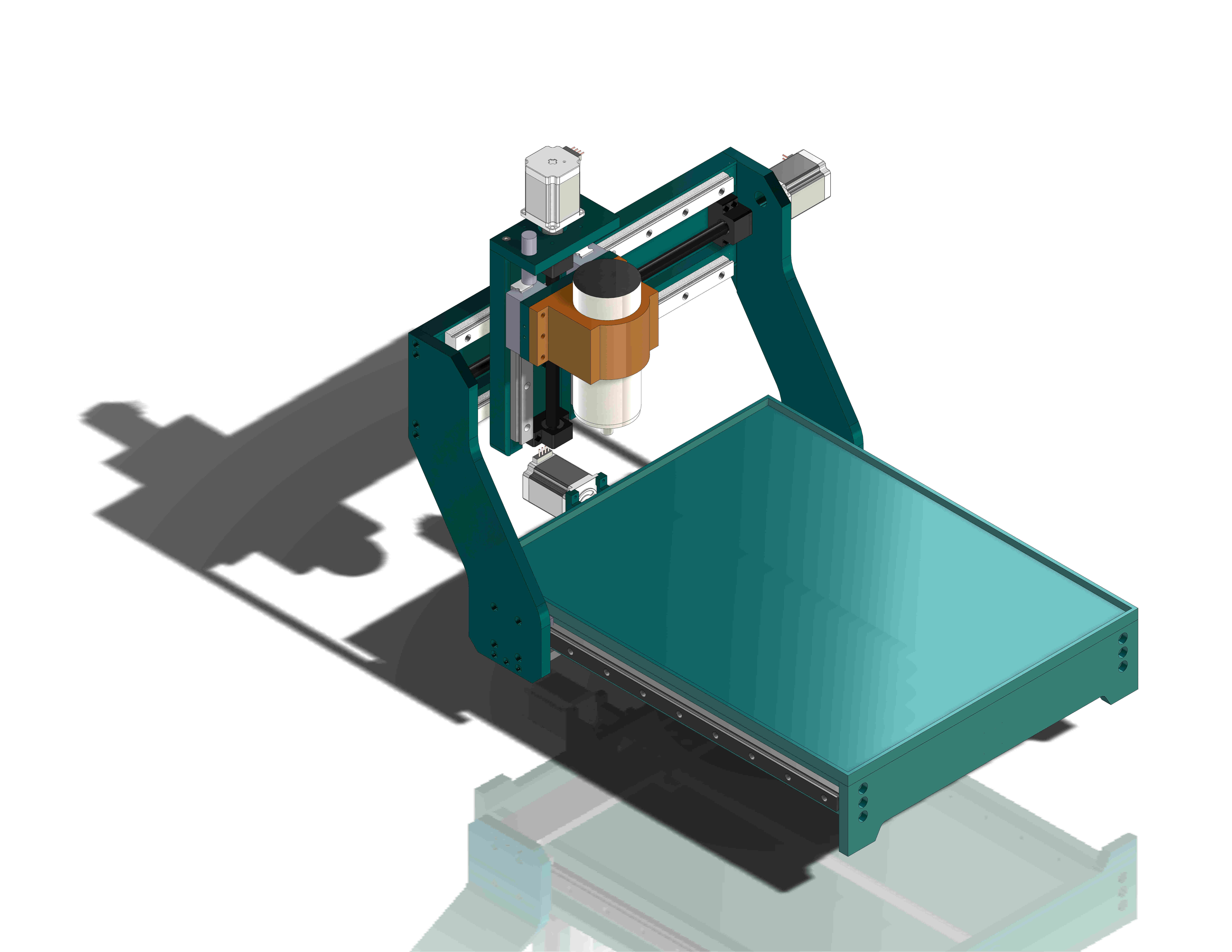 CNC 3轴1.5千瓦机床